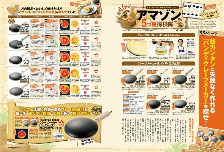 アマゾン5つ星探検隊［ハンディクレープメーカー］