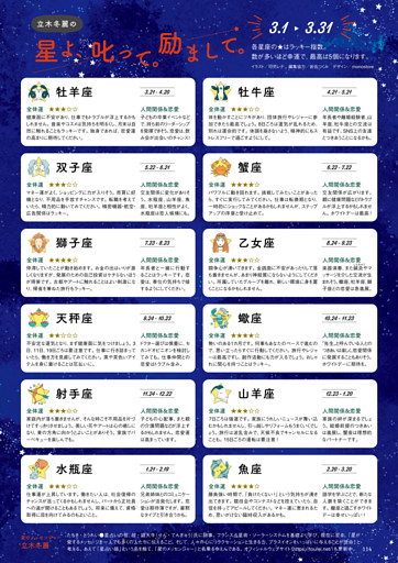 立木冬麗の星よ、叱って。励まして。