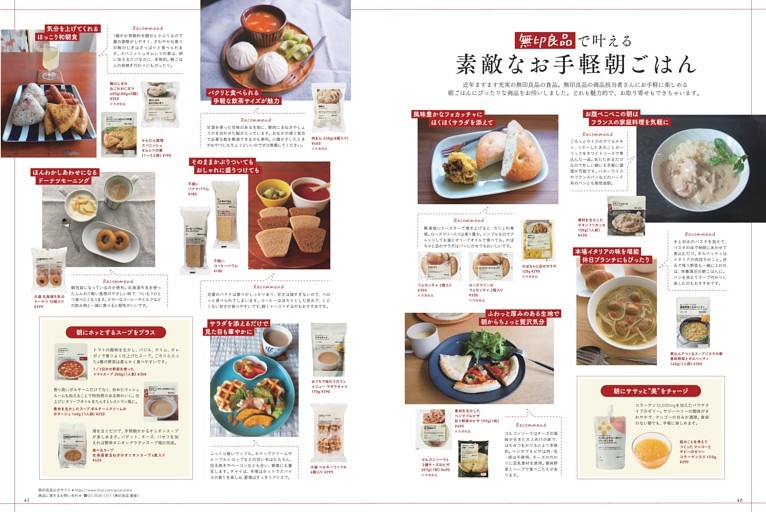 無印良品で叶える 素敵なお手軽朝ごはん