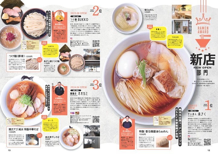 第13回 究極のラーメンAWARD　新店部門