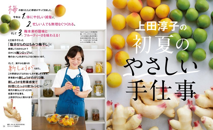 [特集]上田淳子の初夏のやさしい手仕事 (NHK きょうの料理) dマガジン