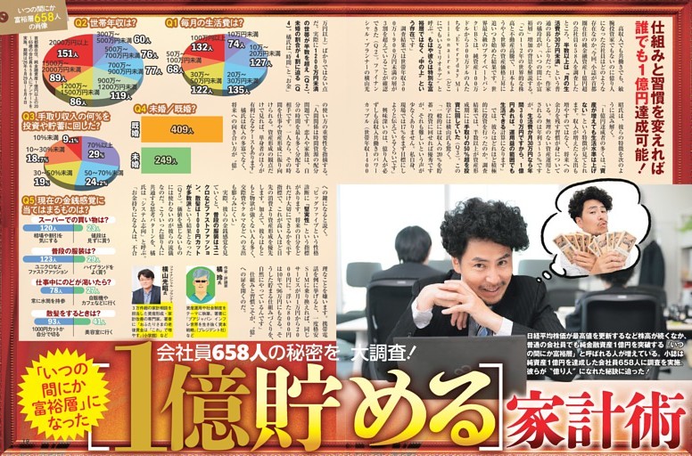 ［1億貯める］家計術 ／カラー特集1