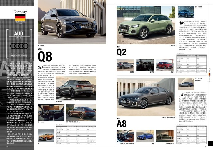 GERMANY ドイツ AUDI【アウディ】 (ムック・増刊) | dマガジン