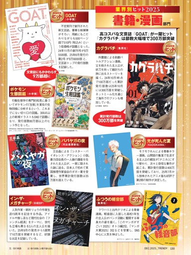 特集２ 書籍・漫画部門