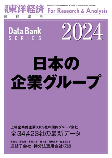 日本の企業グループ 2024年版