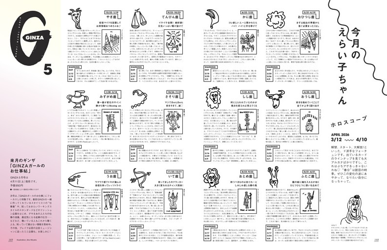 ホロスコープ 今月のえらい子ちゃん