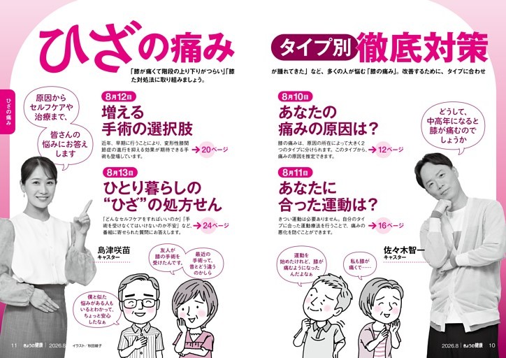 ひざの痛み タイプ別徹底対策