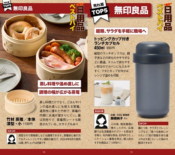 日用品ベストバイ 売れ筋TOP5