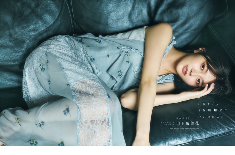 長嶋凛桜(乃木坂46) ソロ初グラビア！ 「泡沫」をテーマに、儚くも