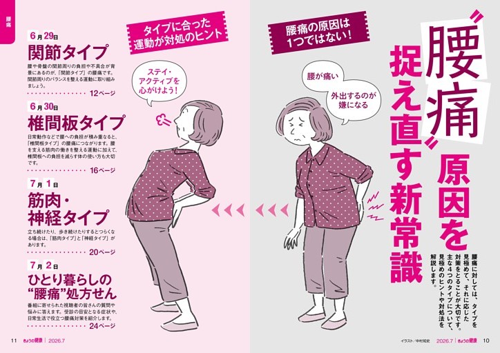 “腰痛”原因を捉え直す新常識