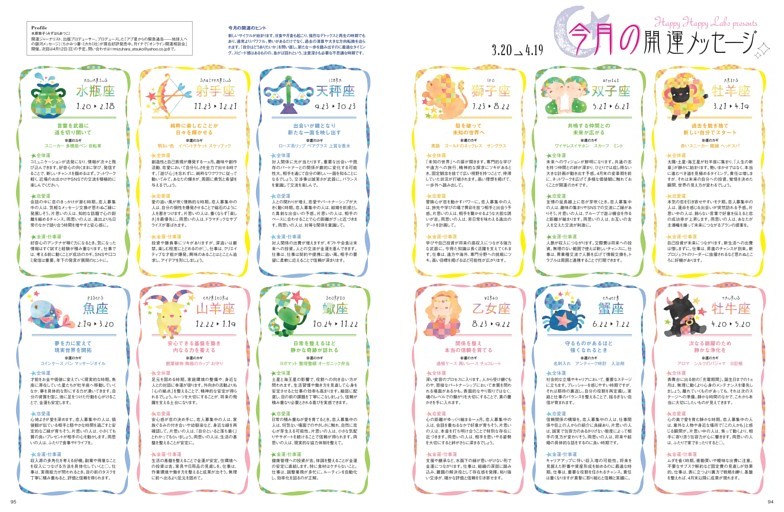 今月の開運メッセージ