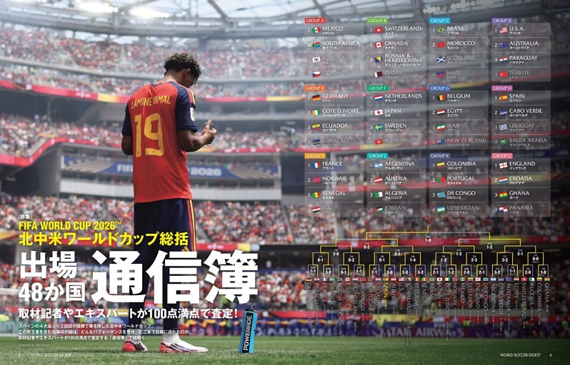 ［特集］北中米ワールドカップ総括出場48か国通信簿