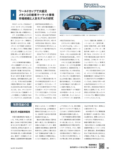 【ドライバーズインフォメーション】ワールドカップで大盛況 メキシコの新車マーケット事情