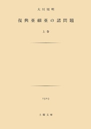 復興亜細亜の諸問題　上
