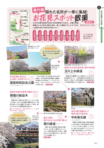 お花見スポット散策