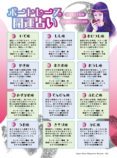 ボートレース開運占い