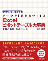 Excel2013限定版 データを「見える化」する Excelピボットテーブル大事典
