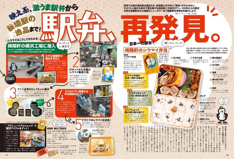 駅弁、再発見。