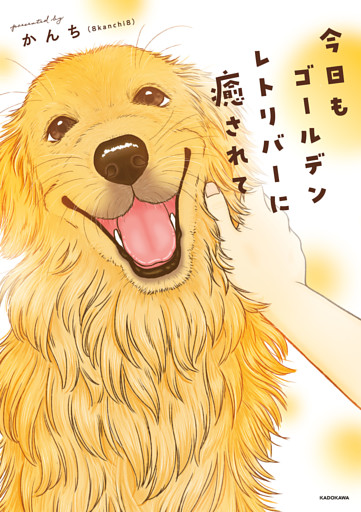 今日もゴールデンレトリバーに癒されて