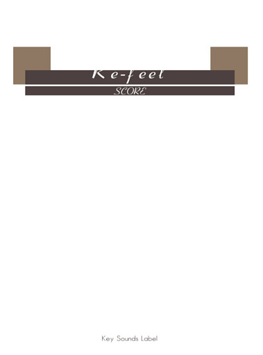 Kanon/AIR Piano Arrange Album Re-feel SCORE