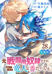 元戦闘用奴隷ですが、助けてくれた竜人は番だそうです。【分冊版】28