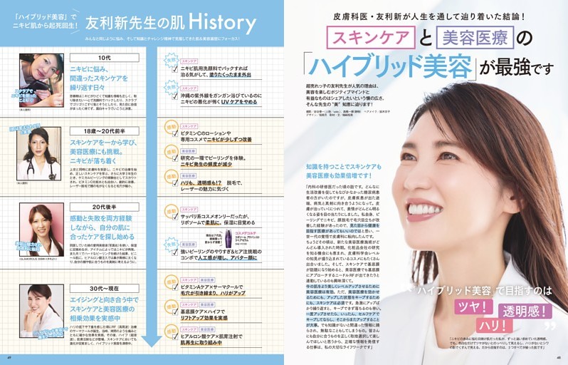 皮膚科医・友利新が人生を通して辿り着いた結論! スキンケアと美容医療の 「ハイブリッド美容」が最強です