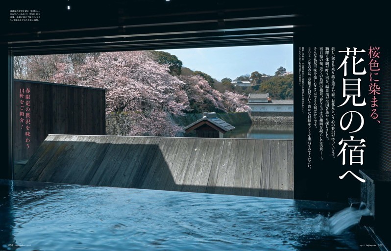 【電子版特典】桜色に染まる、花見の宿へ