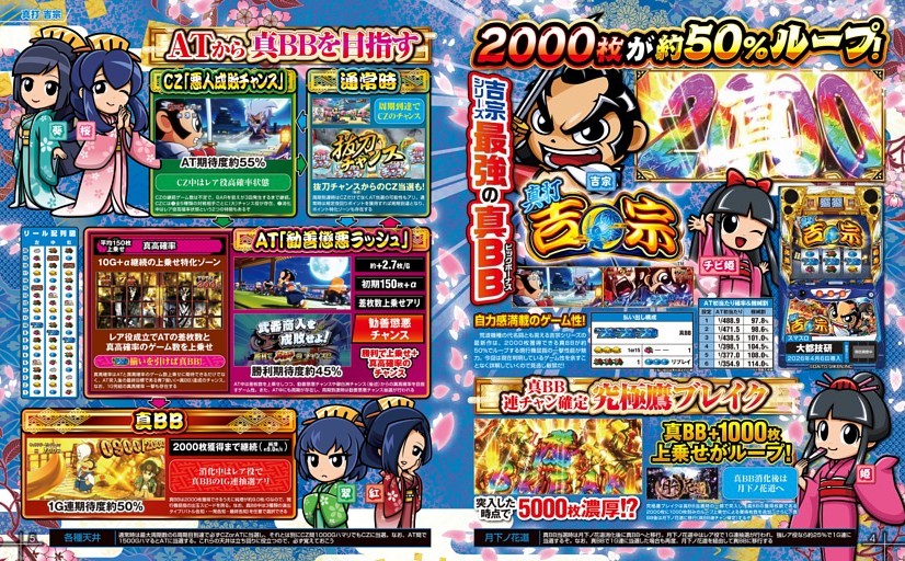 真打 吉宗 (パチスロ必勝本) | dマガジン