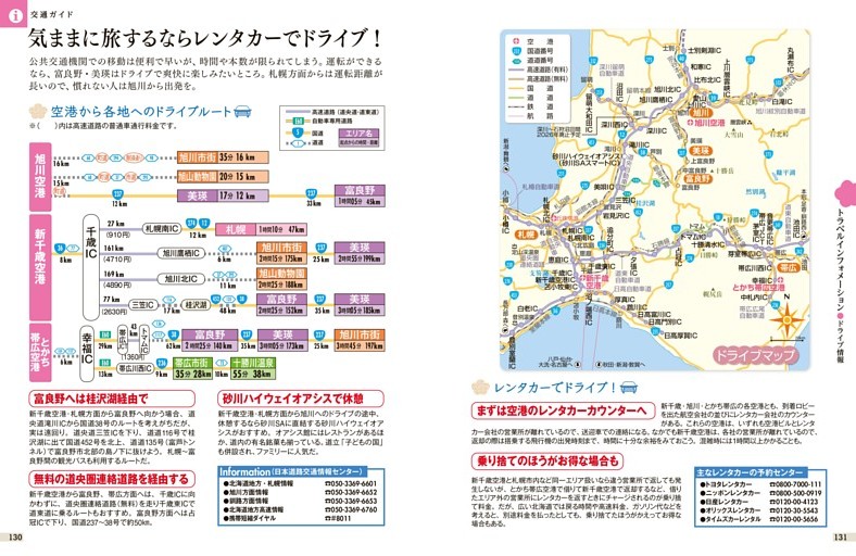 トラベルインフォメーション／ドライブ情報
