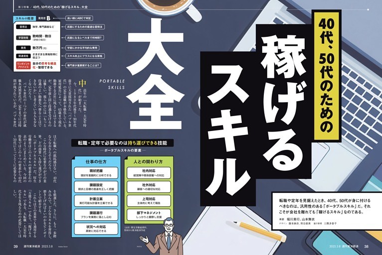 第１特集／40代、50代のための「稼げるスキル」大全